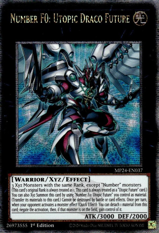 Number F0: Utopic Draco Future  MP24-EN037 - (QCSR)
