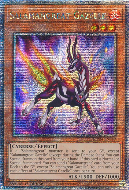 Salamangreat Gazelle  MP24-EN049 - (QCSR)