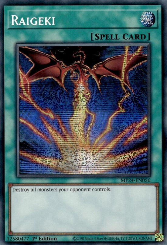 Raigeki  (alternate artwork) MP24-EN056 - (PSR)
