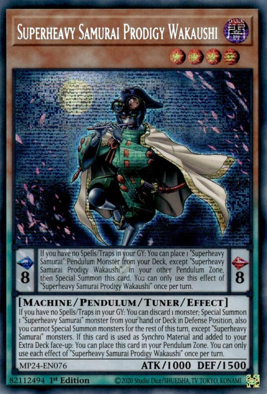 Superheavy Samurai Prodigy Wakaushi  MP24-EN076 - (PSR)