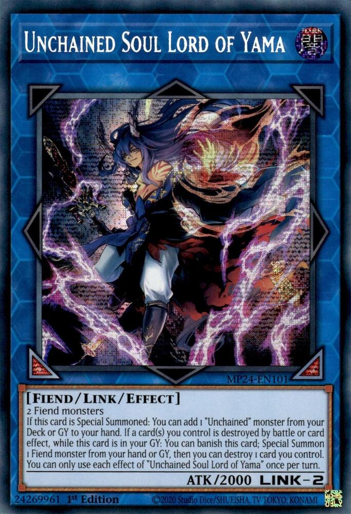 Unchained Soul Lord of Yama MP24-EN101 - (PSR)-Kantocards