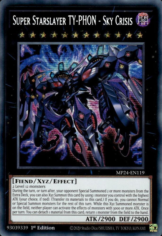 Super Starslayer TY-PHON - Sky Crisis  MP24-EN119 - (PSR)