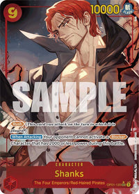 Shanks - OP01-120 - Super Parallel - Secret Rare-Kantocards