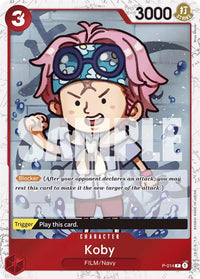 Koby - P-014 - Pirate Flag Foil - Promo-Kantocards