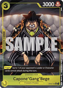 Capone"Gang"Bege - OP04-100 - Super Parallel - Rare-Kantocards