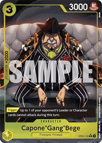 Capone"Gang"Bege - OP04-100 - Super Parallel - Rare-Kantocards