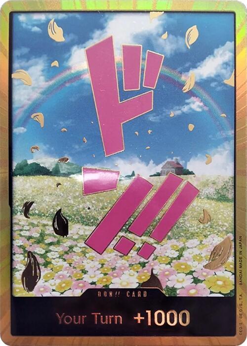 DON!! Card (Rebecca) (Gold) 