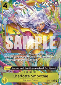 Charlotte Smoothie - OP03-110 - Super Parallel - Rare-Kantocards