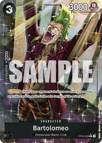 Bartolomeo - OP04-089 - Super Parallel - Rare-Kantocards
