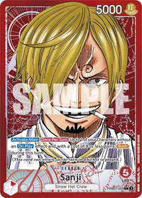 Sanji - PRB01-001 - Super Parallel - Leader-Kantocards