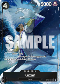 Kuzan - OP02-096 - Super Parallel - Super Rare-Kantocards