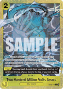 Two-Hundred Million Volts Amaru - OP05-115 - Super Parallel - Rare-Kantocards