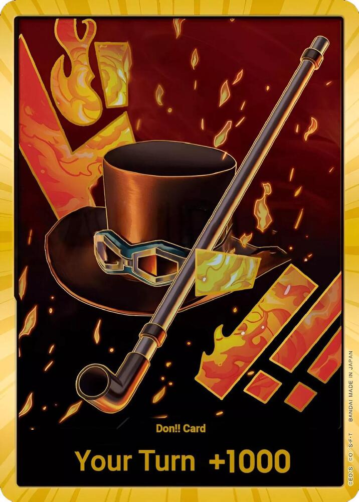 DON!! Card (Sabo) (Gold) -Kantocards