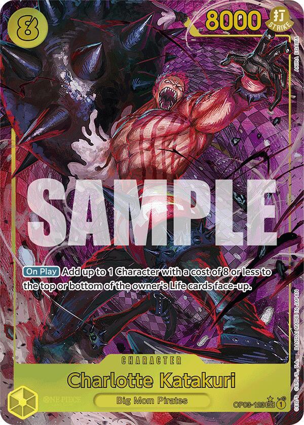 Charlotte Katakuri - OP03-123 - Super Parallel - Secret Rare