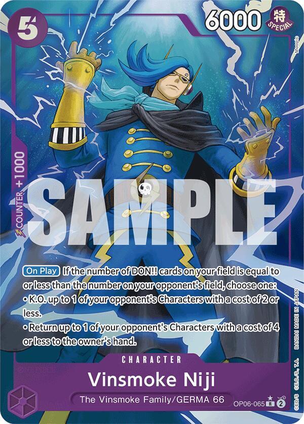 Vinsmoke Niji - OP06-065 - Full Art - Rare