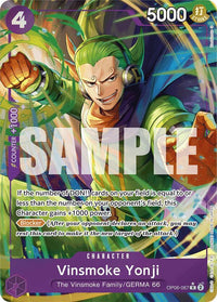 Vinsmoke Yonji - OP06-067 - Super Parallel - Rare-Kantocards