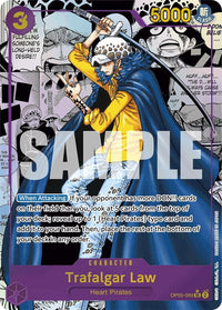 Trafalgar Law - OP05-069 - Super Parallel - Manga Rare-Kantocards