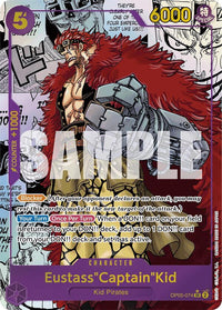 Eustass"Captain"Kid - OP05-074 - Super Parallel - Manga Rare-Kantocards