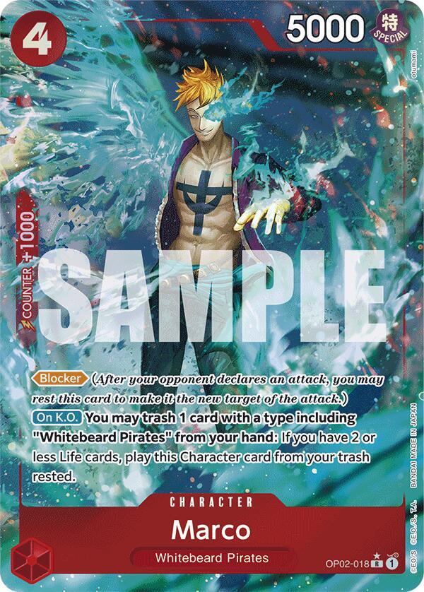 Marco - OP02-018 - Full Art - Rare