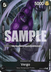 Vergo - OP03-079 - Full Art - Uncommon-Kantocards