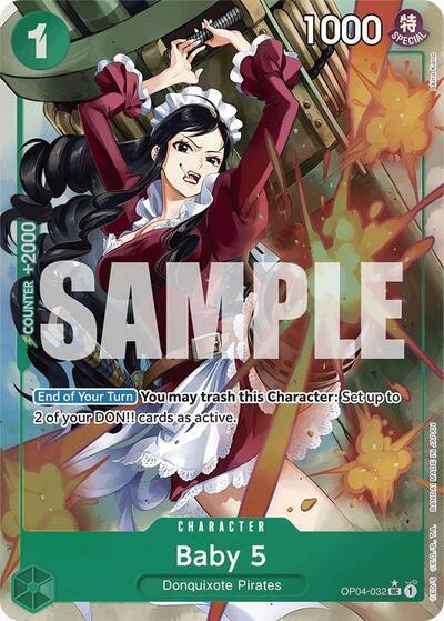 Baby 5 - OP04-032 - Full Art - Uncommon