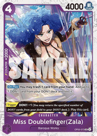 Miss Doublefinger(Zala) - OP05-073 - Pirate Flag Foil - Uncommon-Kantocards