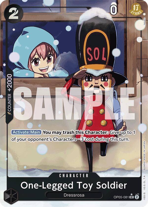 One-Legged Toy Soldier - OP05-081 - Super Parallel - Uncommon-Kantocards