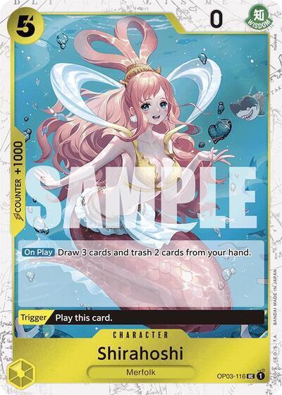 Shirahoshi - OP03-116 - Pirate Flag Foil - Uncommon