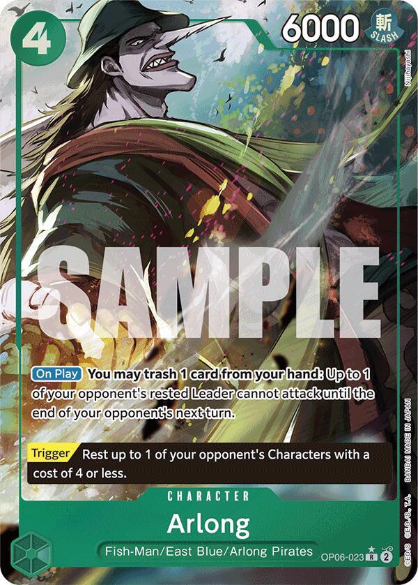 Arlong - OP06-023 - Full Art - Rare