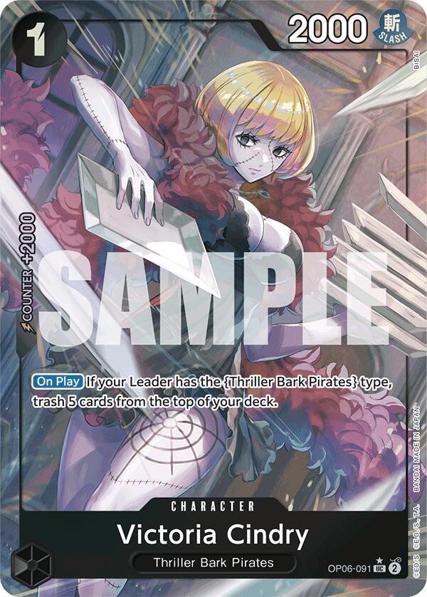 Victoria Cindry - OP06-091 - Full Art - Uncommon