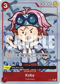 Koby - P-014 - Full Art - Promo-Kantocards
