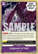 Judgment of Hell - OP02-089 - Textured Foil - Rare-Kantocards