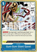 Gum-Gum Giant Gavel - OP03-055 - Textured Foil - Common-Kantocards
