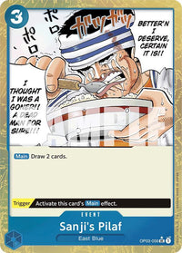 Sanji's Pilaf - OP03-056 - Textured Foil - Uncommon-Kantocards
