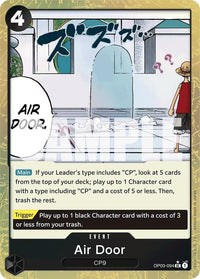 Air Door - OP03-094 - Textured Foil - Uncommon-Kantocards
