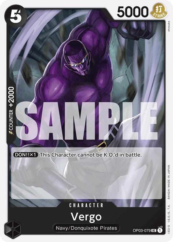 Vergo - OP03-079 - The Best Reprint - Uncommon
