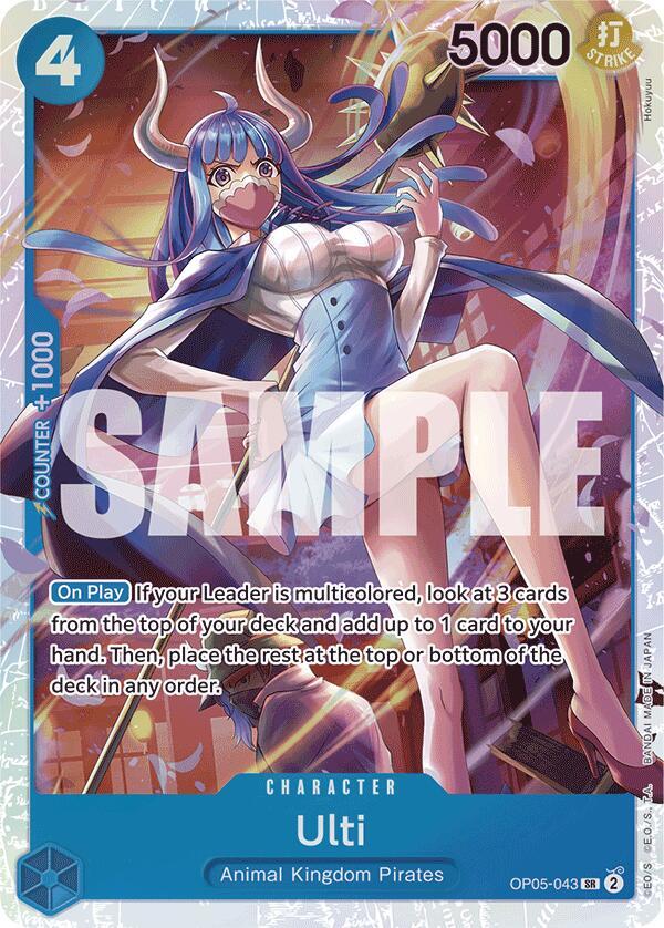 Ulti - OP05-043 - The Best Reprint - Super Rare