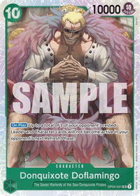 Donquixote Doflamingo - OP04-031 - The Best Reprint - Super Rare-Kantocards