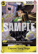 Capone"Gang"Bege - OP04-100 - The Best Reprint - Rare-Kantocards