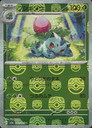 Ivysaur 002/165 - Reverse Holo - Master Ball - Japonés-Kantocards