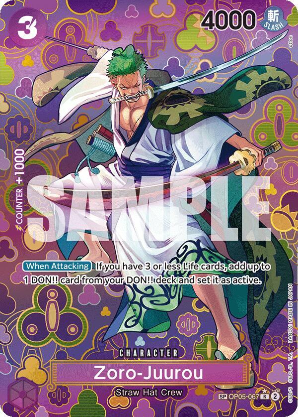 Zoro-Juurou - OP05-067 - Special Card - Rare-Kantocards