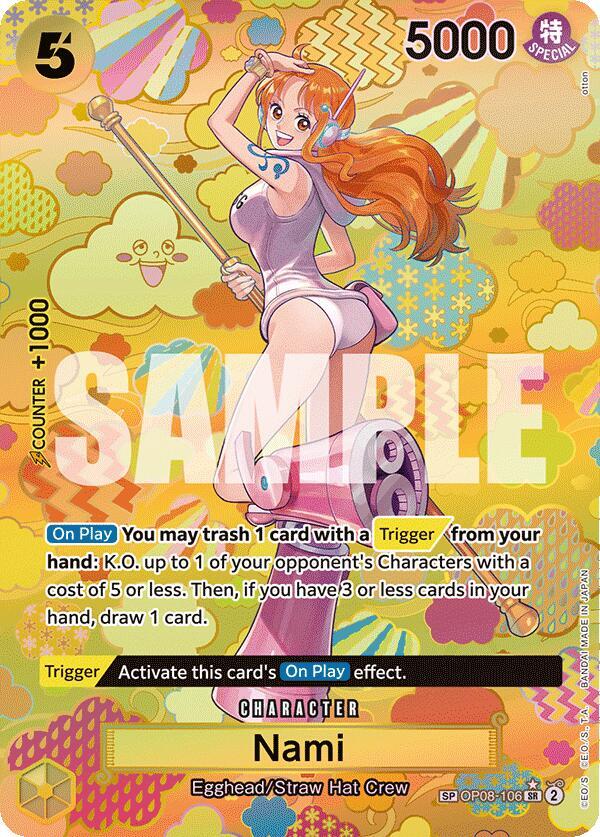 Nami - OP08-106 - Special Card - Super Rare-Kantocards