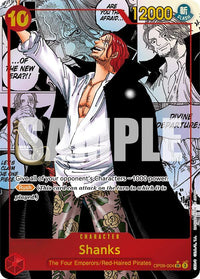 Shanks - OP09-004 - Super Parallel - Manga Rare-Kantocards