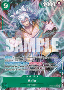 Adio - OP09-023 - Super Parallel - Super Rare-Kantocards