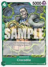 Crocodile - OP09-025 - Uncommon-Kantocards