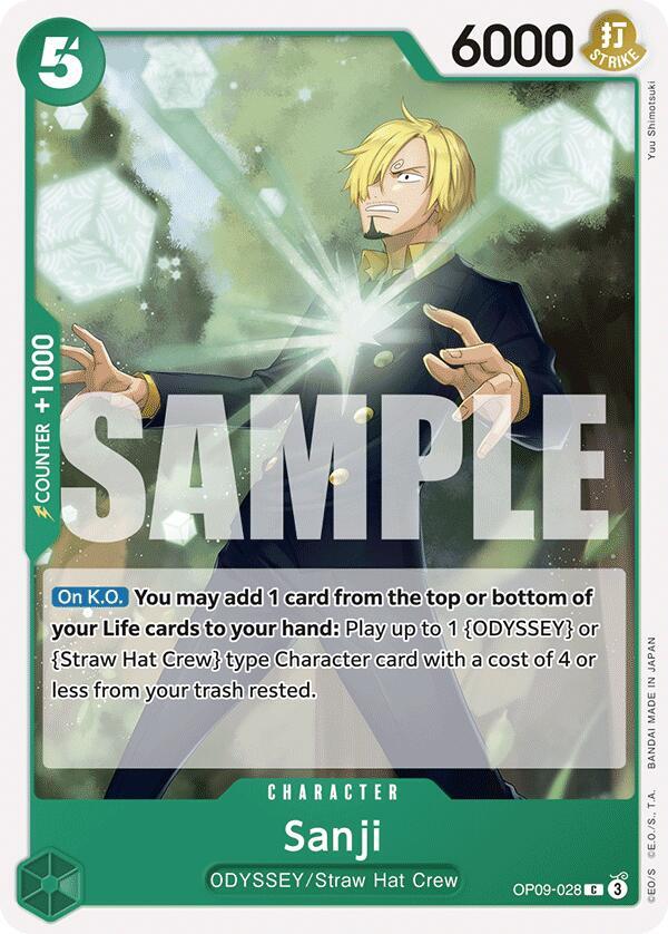 Sanji - OP09-028 - Common-Kantocards