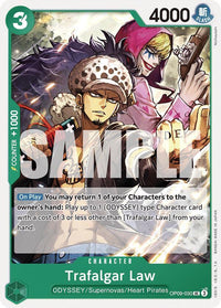 Trafalgar Law - OP09-030 - Uncommon-Kantocards