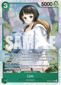Lim - OP09-037 - Super Rare-Kantocards