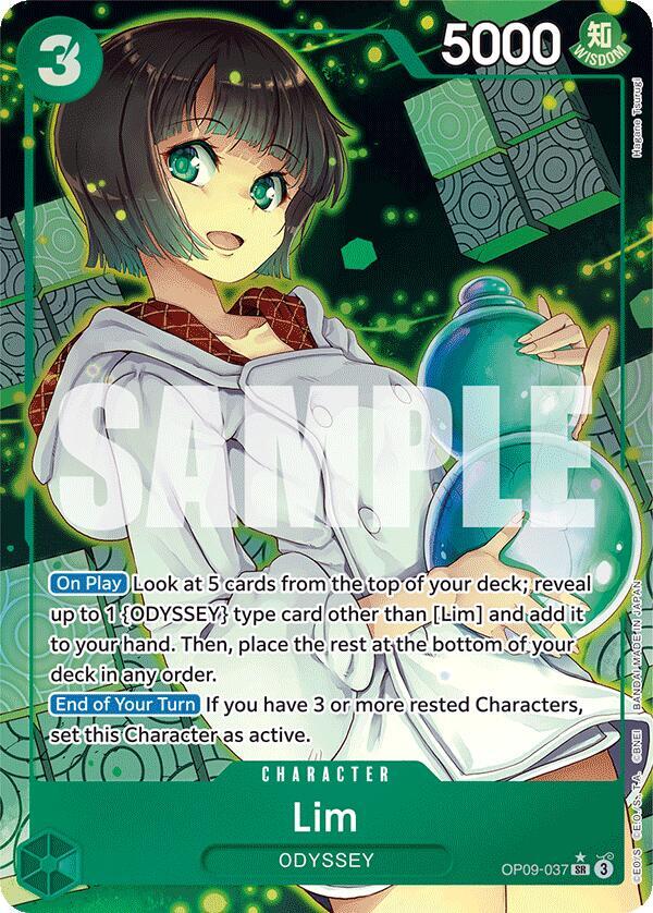 Lim - OP09-037 - Super Parallel - Super Rare