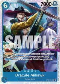 Dracule Mihawk - OP09-048 - Super Rare-Kantocards
